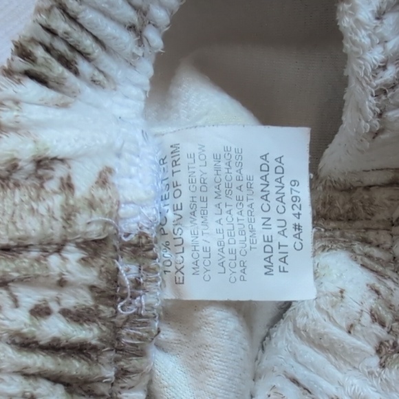 bizoux toile velour matching outfit set with faux fur trim 12 months baby girl - Picture 9 of 16